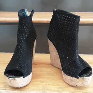 Jimmy Choo wedge booties